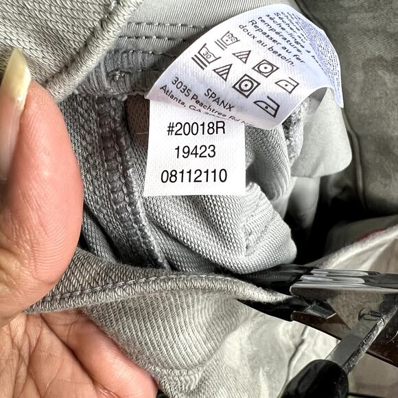 NWT‎ Spanx Stone Washed Camouflage Pull-On Jean-ish Ankle Leggings Size XL - Picture 10 of 11